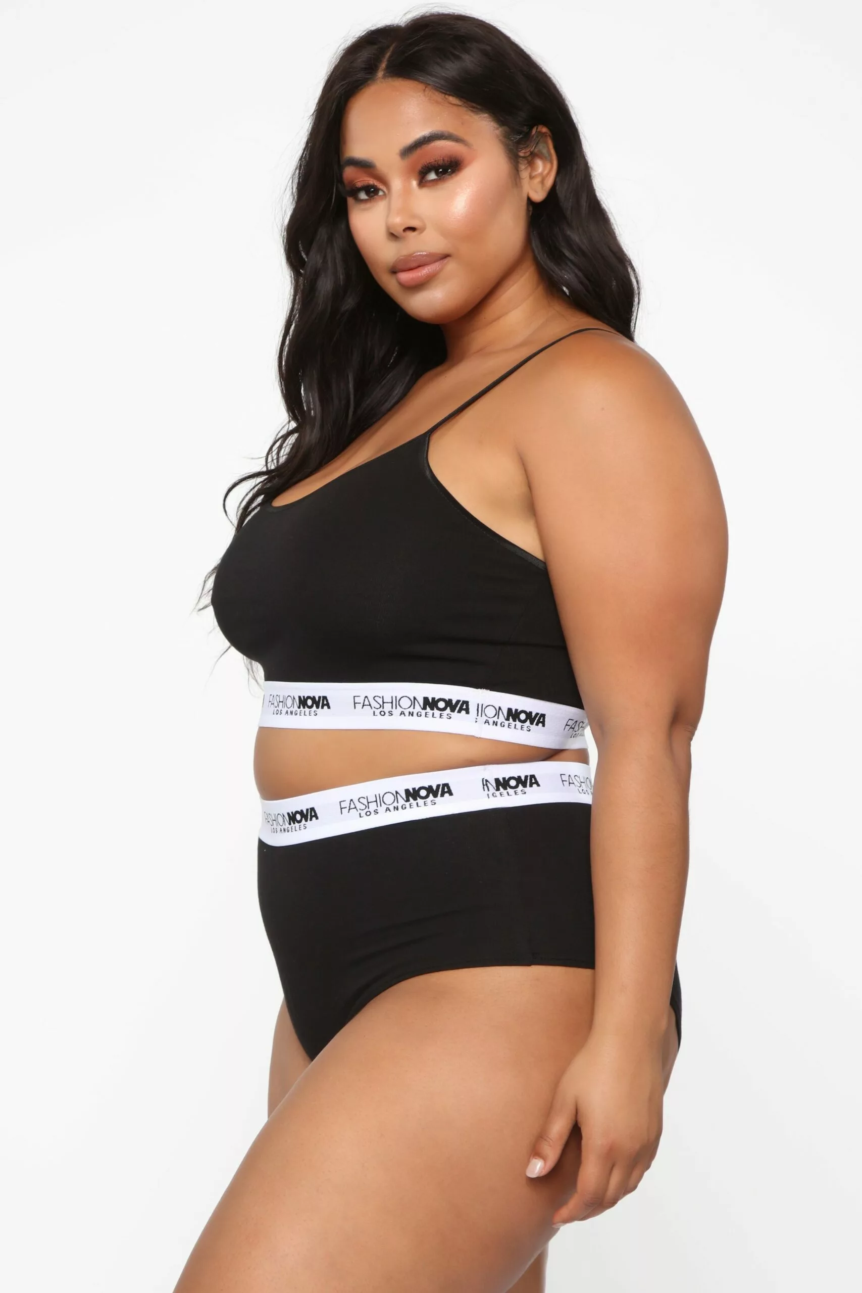 Fashion Nova Cami Bralette And Panty Set - Black/White 15 Fashion Nova Cami Bralette And Panty Set - Black/White - Image 13