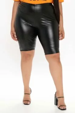 Fashion Nova Rough Rider Biker Shorts - Black -Fashion Nova Sales 05 28 20Studio3 MA BJ 10 53 26 19 JP1346 Black 0208 PLUS RA
