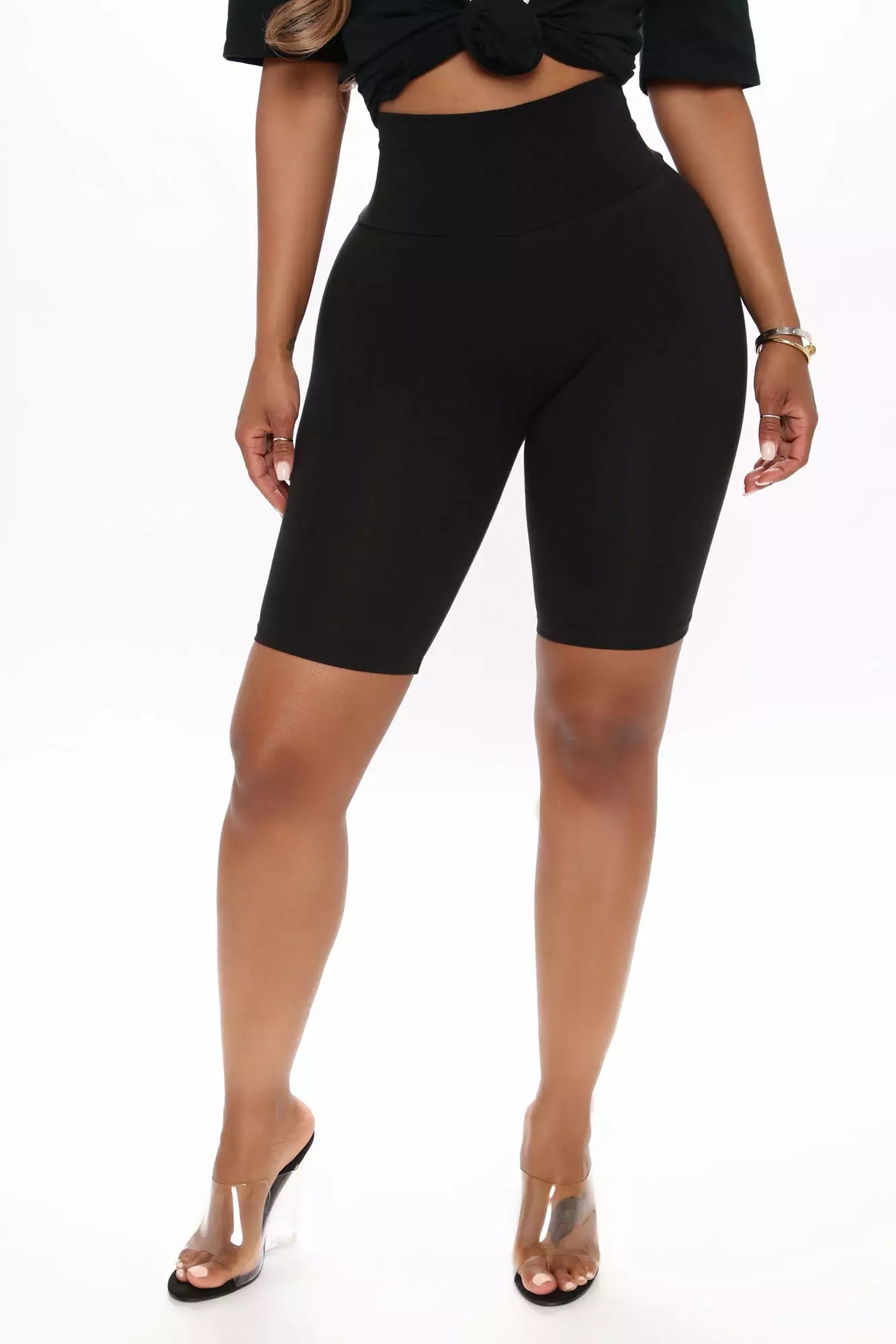 Fashion Nova My Favorite Biker Short - Black 4 Fashion Nova My Favorite Biker Short - Black - Image 2