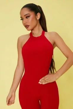 Fashion Nova Hunter Snatched Jumpsuit - Red -Fashion Nova Sales 06 08 22Studio5 CE DJ 11 57 30 29 JP2293FN Red 0291 JB