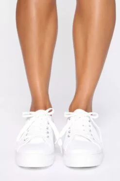 Fashion Nova Obviously Not Sneakers - White 9 Fashion Nova Obviously Not Sneakers - White -Fashion Nova Sales 06 17 19 Studio 3 MA 11 17 00 2 RAFA01 White P 0518 JD RA NT