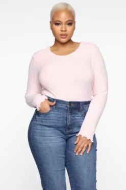 Fashion Nova Maddy Sweater - Blush -Fashion Nova Sales 06 24 19 Studio 3 JP 10 33 37 19 10264 Blush 0957 AB