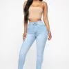 Fashion Nova Marilyn High Waisted Skinny Jeans - Light Wash -Fashion Nova Sales 06 25 19 Studio 1 DV 14 24 39 12 BOE35 LightWash R 3724 JK