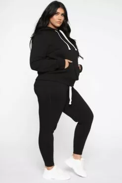 Fashion Nova Relaxed Vibe Solid Hoodie - Black -Fashion Nova Sales 06 25 19 Studio 4 RM 11 55 AM 33 JU040 Black 3335 JD JF