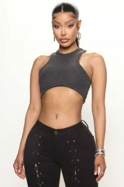 Fashion Nova Model Off Duty Crop Top - Black -Fashion Nova Sales 07 05 22Studio3 RT RL 14 49 02 24 TH27479 Black 3307 WG