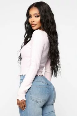Fashion Nova Maddy Sweater - Blush -Fashion Nova Sales 07 16 19 Studio 1 DV 10 53 07 5 10264 Blush 3638 JK