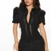 Fashion Nova Camille Puff Sleeve Blouse - Black 1 Fashion Nova Camille Puff Sleeve Blouse - Black -Fashion Nova Sales 07 18 22Studio2 CE RL 11 42 33 23 HT10035FN Black 0360 EH