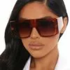 Fashion Nova Vacation Mode Sunglasses - Orange -Fashion Nova Sales 07 23 21Studio4 ME TB 10 24 55 21 P62515CP Orange 0835 JK