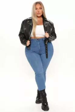 Fashion Nova In Control Moto Jacket - Black -Fashion Nova Sales 07 26 21Studio1 CE KP 10 50 49 21 72208 Black 17393 PLUS WG