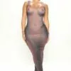 Fashion Nova Body Touch Maxi Dress - Brown/combo -Fashion Nova Sales 07 27 22Studio4 RT DJ 15 19 40 53 DT3420 Browncombo 1145 JB