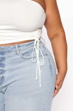 Fashion Nova Forever And Always One Shoulder Top - Off White -Fashion Nova Sales 08 02 22Studio5 MS AC 13 47 29 39 73201 OffWhite 5295 PLUS WG