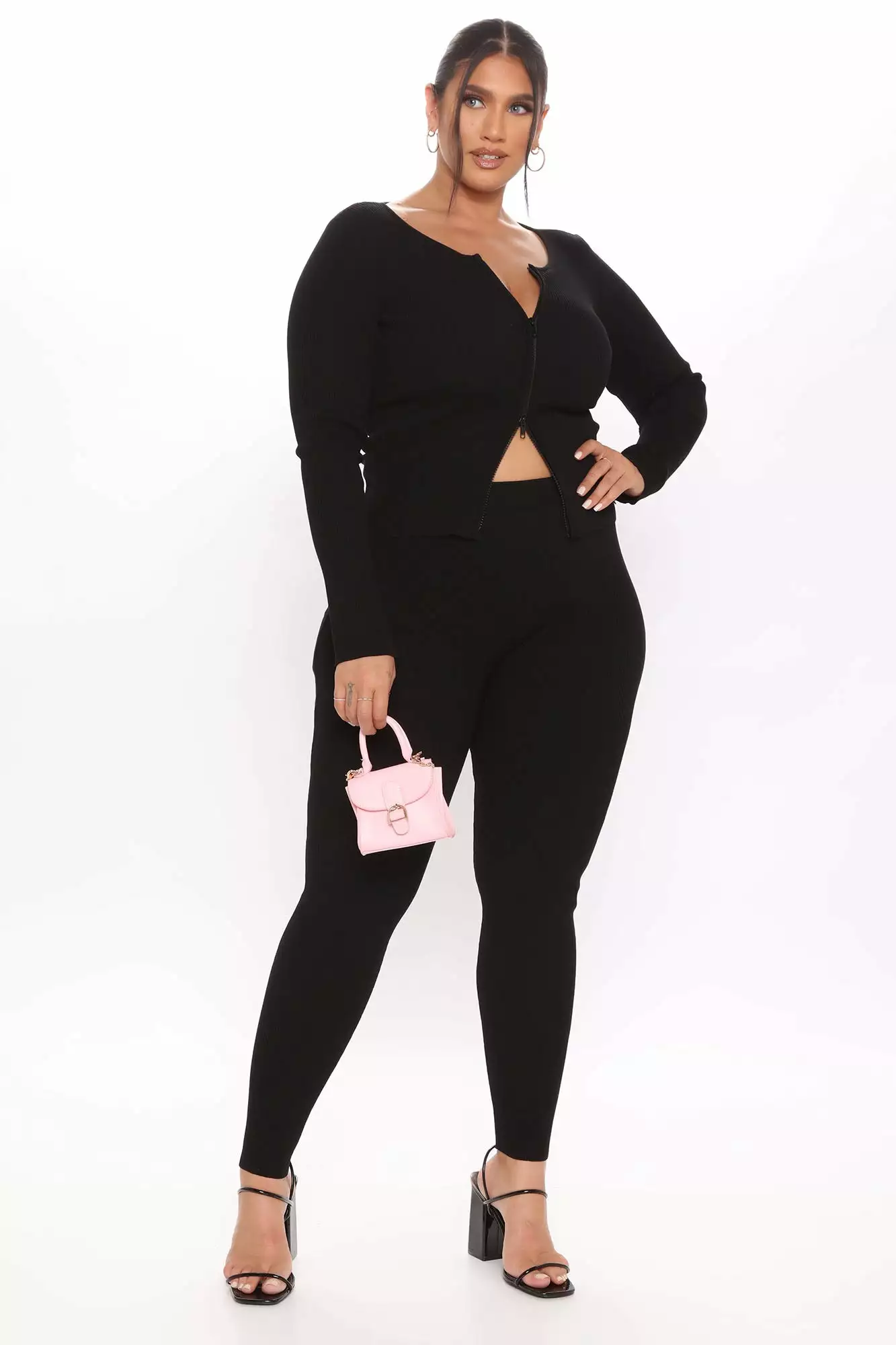 Fashion Nova Wrong Way Sweater Pant Set - Black 13 Fashion Nova Wrong Way Sweater Pant Set - Black - Image 11