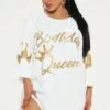 Fashion Nova Birthday Queen Sequin Tunic - White 1 Fashion Nova Birthday Queen Sequin Tunic - White -Fashion Nova Sales 08 05 22Studio2 DM OS 14 28 09 44 FT120 White 4678 SG