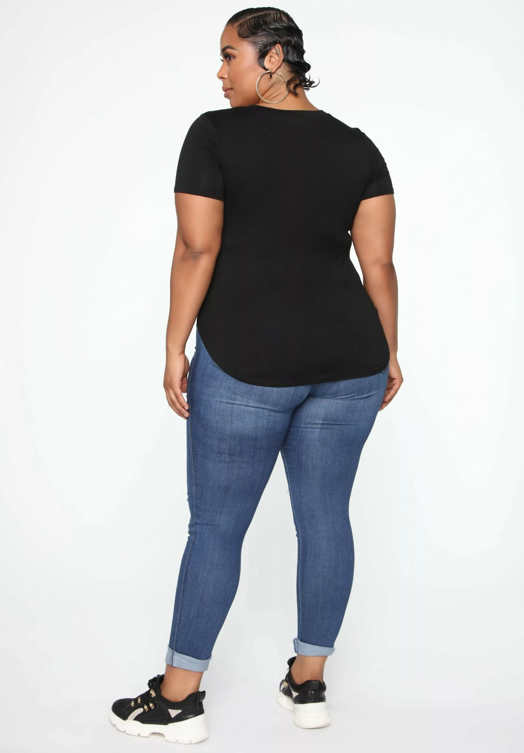 Fashion Nova Breakfast On The Go Tee - Black 10 Fashion Nova Breakfast On The Go Tee - Black - Image 8