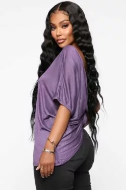 Fashion Nova Simple Perfection Twist Back Top - Lilac 13 Fashion Nova Simple Perfection Twist Back Top - Lilac -Fashion Nova Sales 08 12 19 Studio 1 DV 13 28 45 9 T1566 Lilac R 3602 RA