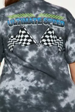 Fashion Nova Chevrolet Front And Back Washed Tee - Black/combo -Fashion Nova Sales 08 24 22Studio4 ME KP 14 21 23 51 7CHE82860NV Blackcombo 6000 PLUS WG