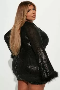Fashion Nova Lucy Sequin Mini Dress - Black 13 Fashion Nova Lucy Sequin Mini Dress - Black -Fashion Nova Sales 08 30 22Studio2 KS AC 10 21 00 5 5654DFN2 Black 0440 PLUS EH