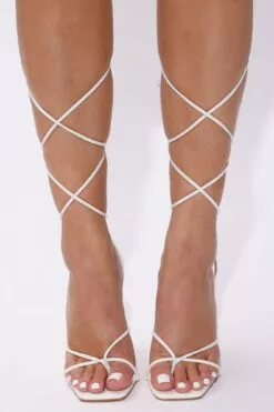 Fashion Nova Heard Me Right Heels - White -Fashion Nova Sales 09 08 22Studio7 RT 10 12 04 12 GLADYS104 White R 0030 KS