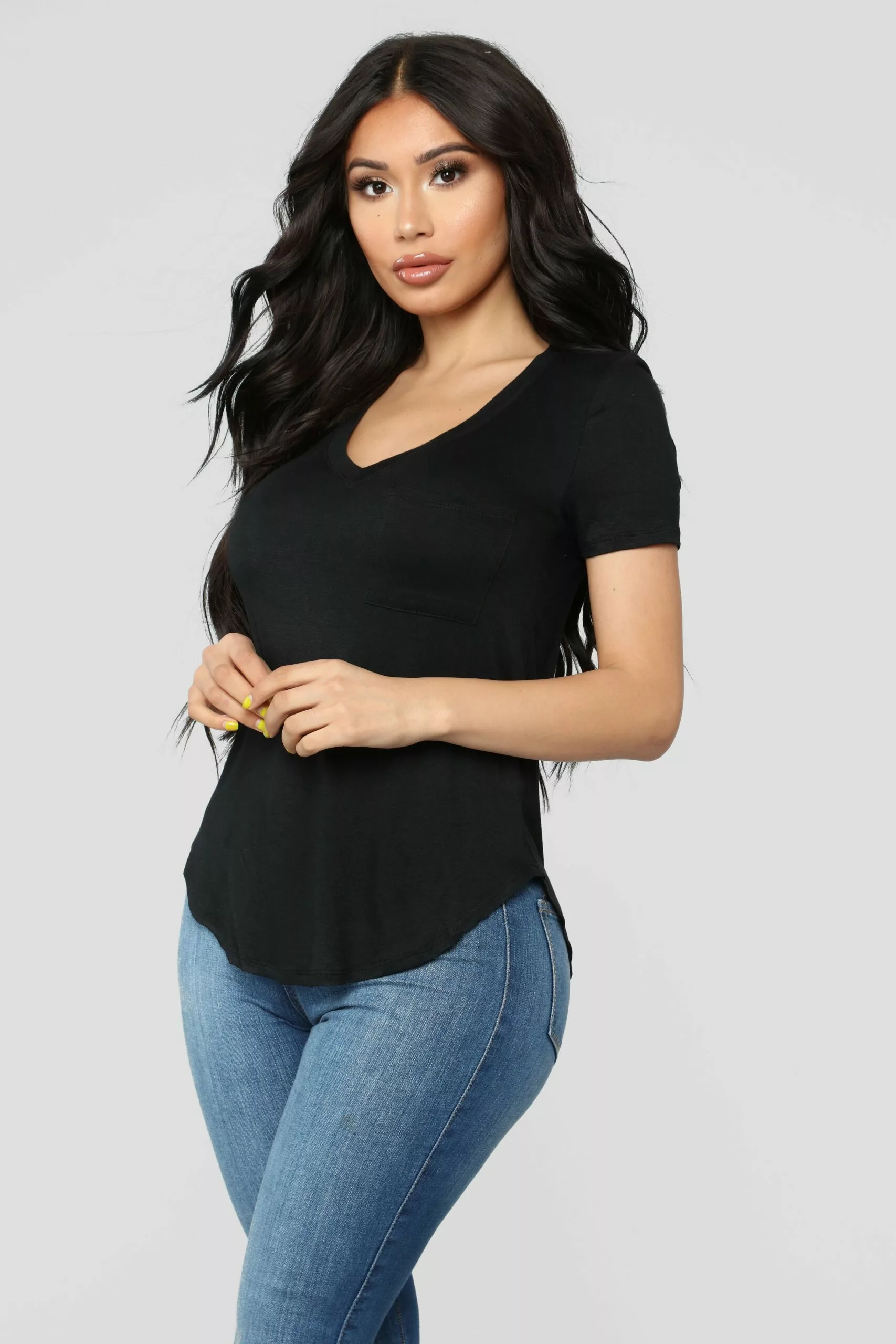 Fashion Nova Breakfast On The Go Tee - Black 5 Fashion Nova Breakfast On The Go Tee - Black - Image 3