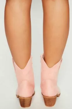 Fashion Nova Lost In The Desert Booties - Pink -Fashion Nova Sales 09 13 22Studio5 RT 14 24 06 53 HEALER Pink 2704 JB