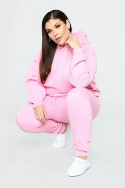 Fashion Nova Stole Your Boyfriend's Oversized Hoodie - Pink -Fashion Nova Sales 09 18 18 Studio 3 14 32 59 WMKT40418 Pink 0564 JF