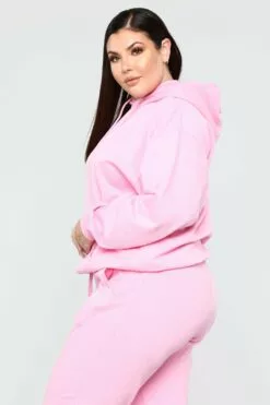 Fashion Nova Stole Your Boyfriend's Oversized Hoodie - Pink -Fashion Nova Sales 09 18 18 Studio 3 14 33 29 WMKT40418 Pink 0570 JF