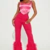 Fashion Nova Fancy Feathers Slit Hem Straight Leg Jeans - Pink 1 Fashion Nova Fancy Feathers Slit Hem Straight Leg Jeans - Pink -Fashion Nova Sales 09 21 22Studio1 KJ AC 10 35 35 5 DEN1237 Pink 0923 JB JB