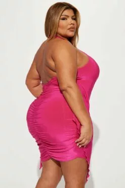 Fashion Nova Olivia Lady Mini Dress - Fuchsia -Fashion Nova Sales 1 4 23Studio4 KS IM 14 19 03 42 D8206 Fuchsia 2121 PLUS ES