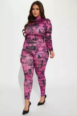 Fashion Nova Anime It Girl Jumpsuit - Pink 12 Fashion Nova Anime It Girl Jumpsuit - Pink -Fashion Nova Sales 10 06 22Studio2 SN AC 11 39 12 22 JP2623 Pink 2448 PLUS WG