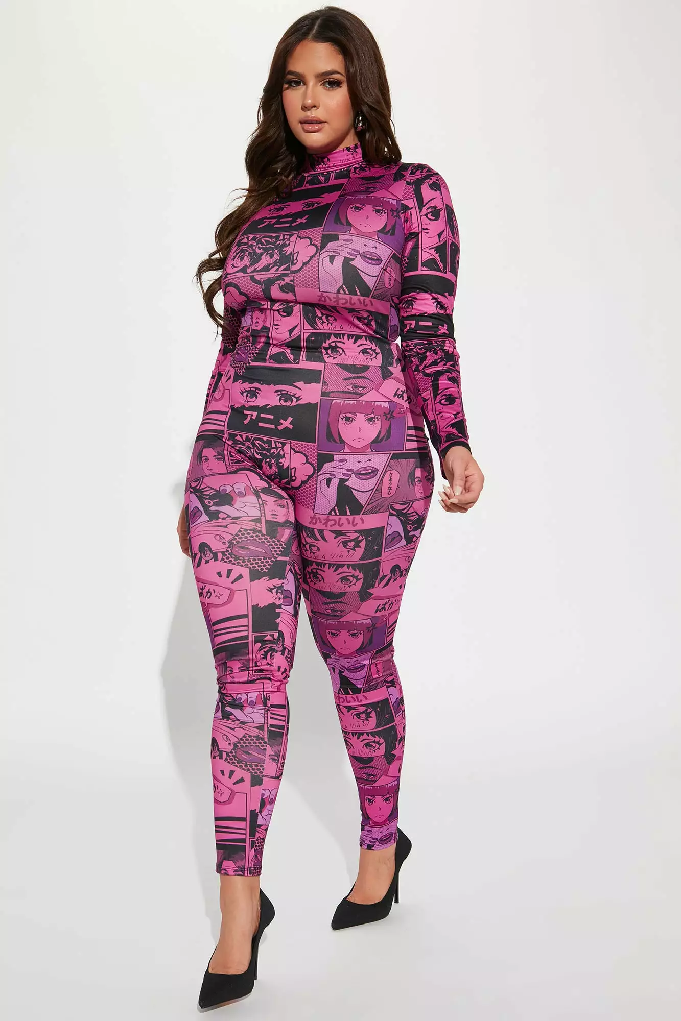 Fashion Nova Anime It Girl Jumpsuit - Pink 6 Fashion Nova Anime It Girl Jumpsuit - Pink - Image 4