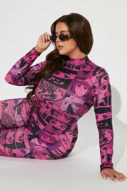 Fashion Nova Anime It Girl Jumpsuit - Pink 13 Fashion Nova Anime It Girl Jumpsuit - Pink -Fashion Nova Sales 10 06 22Studio2 SN AC 11 40 51 22 JP2623 Pink 2455 PLUS WG