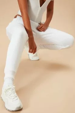 Fashion Nova Stole Your Boyfriend's Oversized Jogger - White -Fashion Nova Sales 10 12 22Studio7 SN MR 11 35 46 11 WNMB10218 White 9472 JB