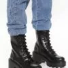 Fashion Nova Bold As Ever Combat Booties - Black -Fashion Nova Sales 10 14 20Studio1 EF SA 12 41 17 16 SMUGGY Black 3729 NT
