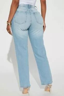 Fashion Nova Nova 90s Straight Leg Jeans - Light Blue Wash -Fashion Nova Sales 10 17 22Studio2 ME AC 12 03 18 1 FNN23475FB06C LightBlueWash P R 1639 SG