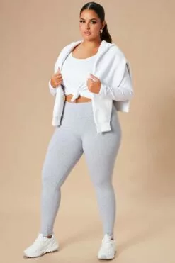 Fashion Nova Running Around High Rise Legging - Heather Grey 11 Fashion Nova Running Around High Rise Legging - Heather Grey -Fashion Nova Sales 10 17 22Studio7 KJ DJ 13 32 21 42 72579XL HeatherGrey 0795 PLUS SG