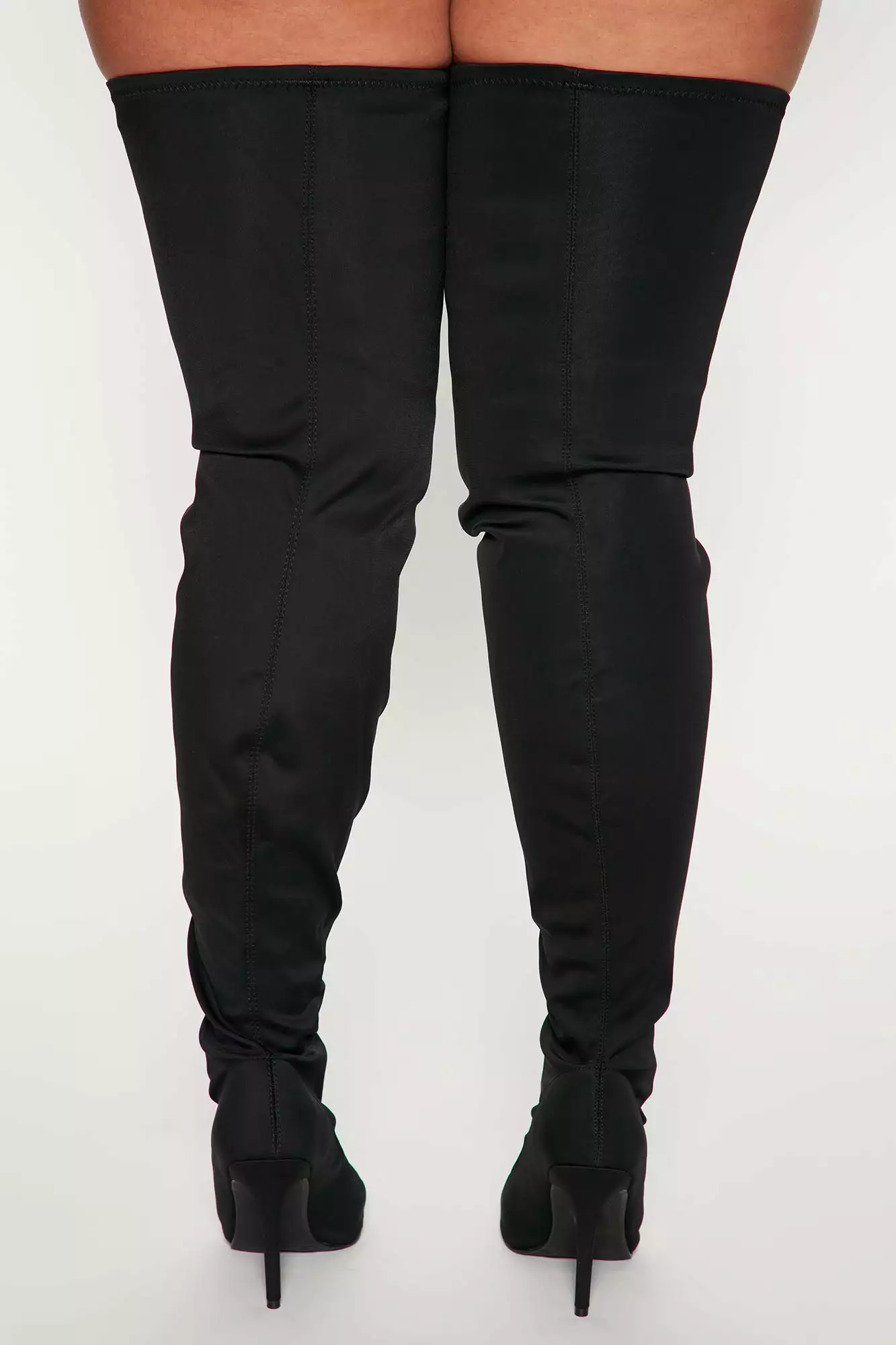 Fashion Nova Keyana Thigh High Boot - Black - Image 5