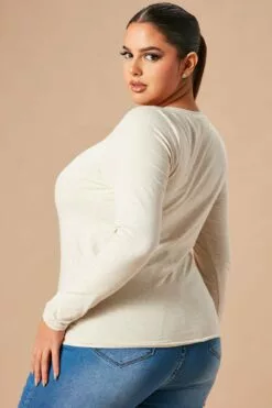 Fashion Nova Your Everyday Long Sleeve Tee - Oatmeal 13 Fashion Nova Your Everyday Long Sleeve Tee - Oatmeal -Fashion Nova Sales 10 21 22Studio7 SN IM 14 21 39 38 LKT2006LT Oatmeal 1385 PLUS KS
