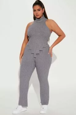 Fashion Nova Tag Along Sweater Pant Set - Grey 18 Fashion Nova Tag Along Sweater Pant Set - Grey -Fashion Nova Sales 11 04 22Studio2 RM IM 15 23 02 58 IMSET61469 Grey 10293 PLUS EH