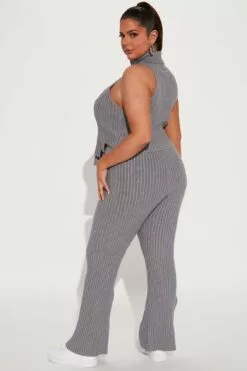 Fashion Nova Tag Along Sweater Pant Set - Grey 21 Fashion Nova Tag Along Sweater Pant Set - Grey -Fashion Nova Sales 11 04 22Studio2 RM IM 15 25 34 58 IMSET61469 Grey 10308 PLUS EH