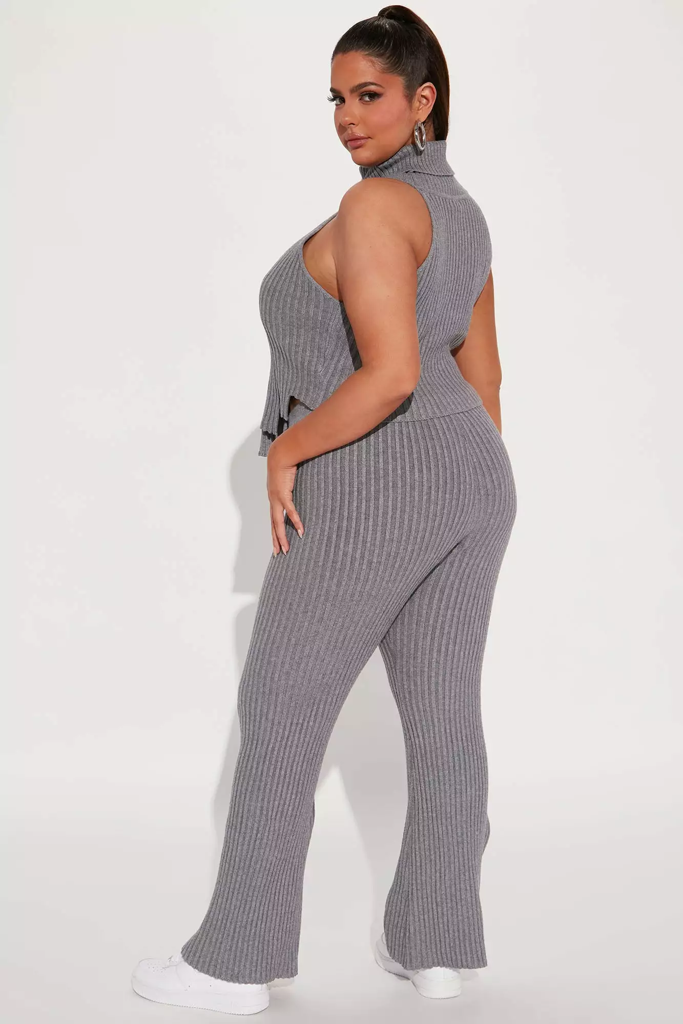 Fashion Nova Tag Along Sweater Pant Set - Grey 12 Fashion Nova Tag Along Sweater Pant Set - Grey - Image 10