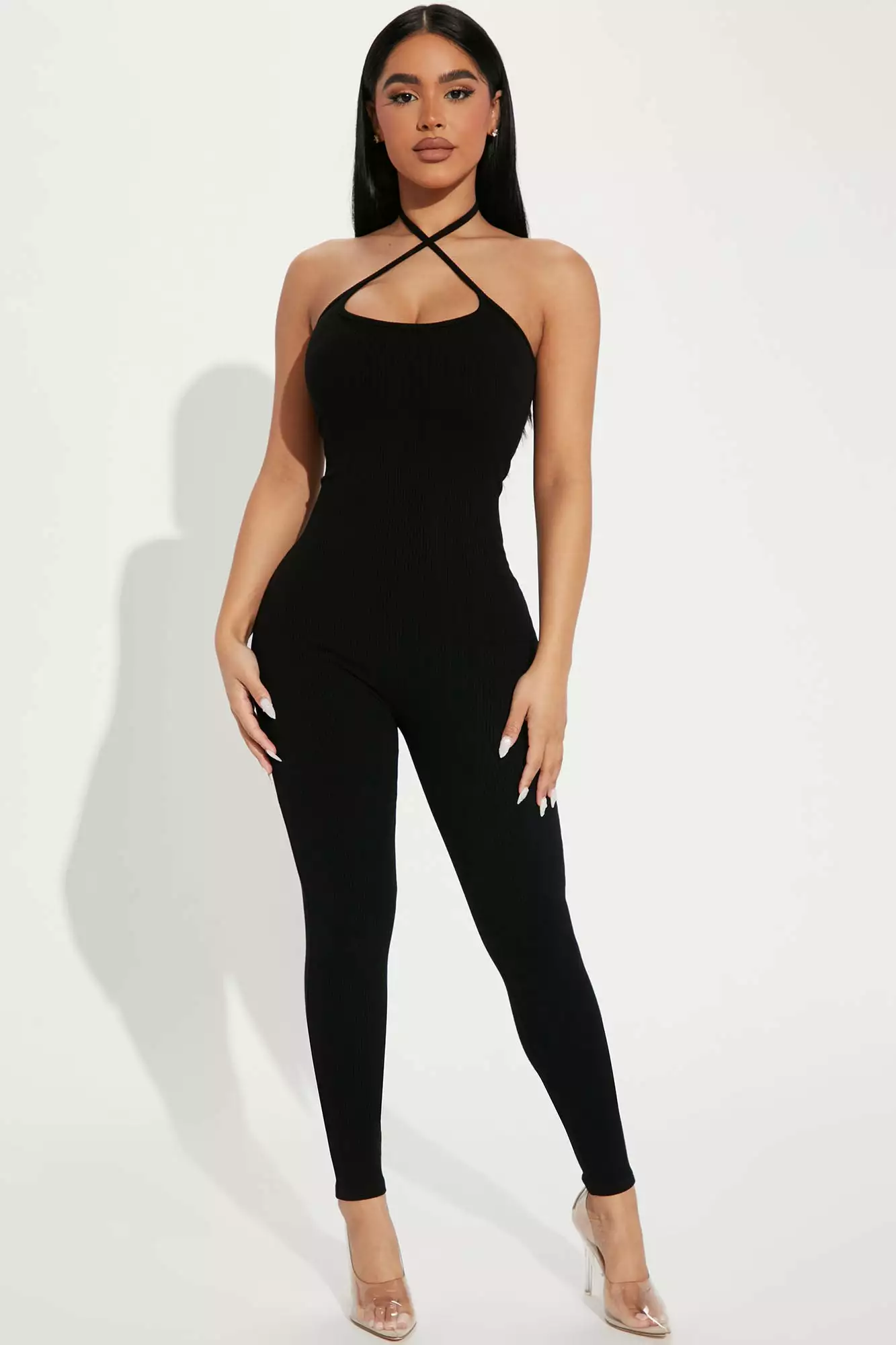 Fashion Nova Amari Snatched Jumpsuit - Black 3 Fashion Nova Amari Snatched Jumpsuit - Black