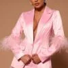 Fashion Nova Cassandra Feather Blazer - Pink/Pink 1 Fashion Nova Cassandra Feather Blazer - Pink/Pink -Fashion Nova Sales 11 16 22Studio8 TH IM 14 46 16 40 FN2225 PinkPink 0575 JB