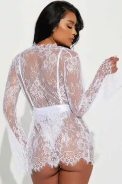 Fashion Nova No Turning Back Lace Teddy And Robe Set - White 11 Fashion Nova No Turning Back Lace Teddy And Robe Set - White -Fashion Nova Sales 11 17 22Studio5 CE IM 14 03 07 27 86112 White 1202 JB