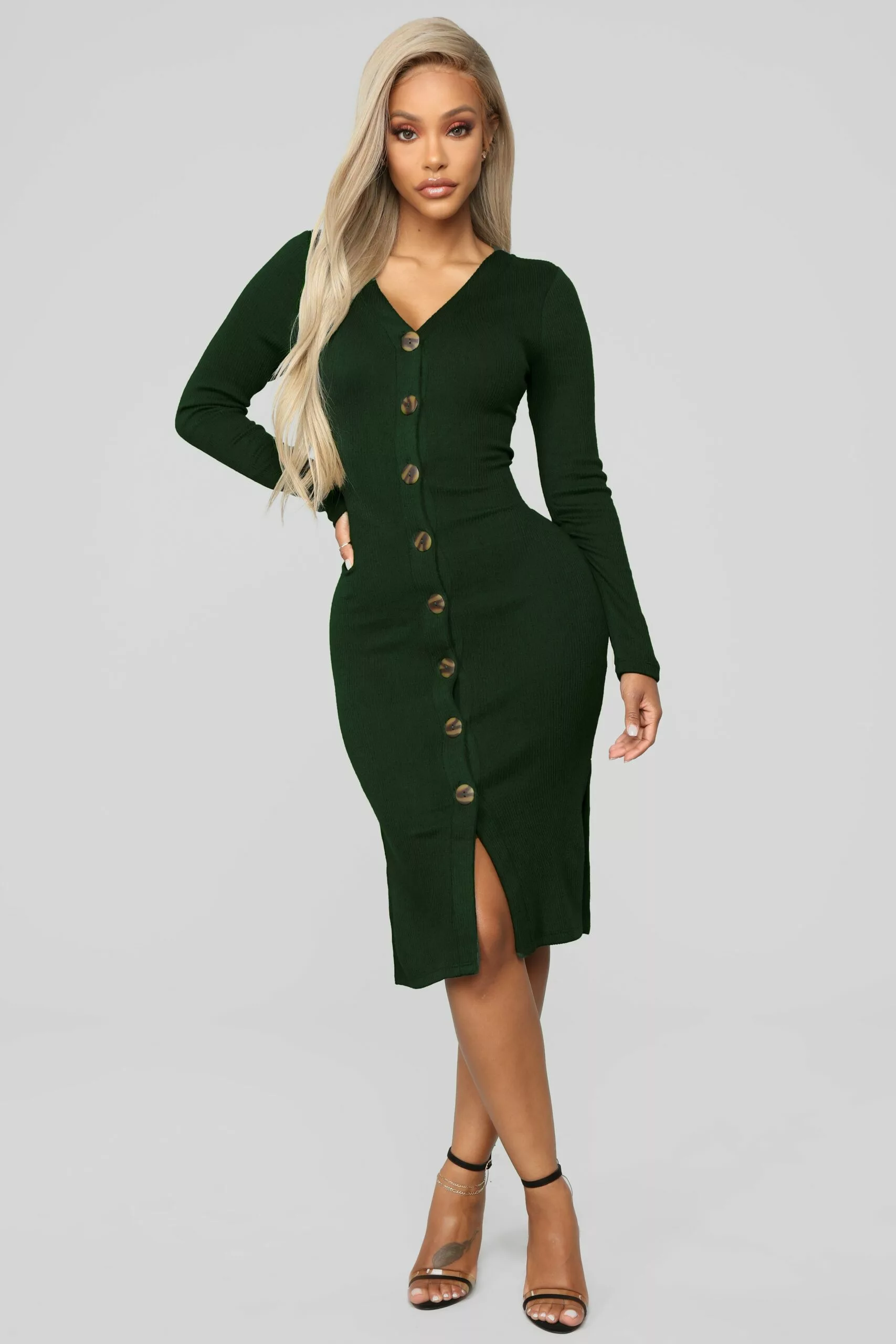 Fashion Nova Show Some Sass Sweater Dress - Hunter Green 3 Fashion Nova Show Some Sass Sweater Dress - Hunter Green