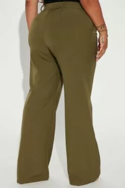 Fashion Nova Elena Pant - Olive -Fashion Nova Sales 11 21 22Studio4 RT AC 13 30 28 29 CAP8708 Olive 2737 PLUS SG