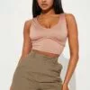 Fashion Nova Sera Seamless Rib Tank Top - Taupe 1 Fashion Nova Sera Seamless Rib Tank Top - Taupe -Fashion Nova Sales 11 29 22Studio4 TH K 14 56 40 56 IT91799 Taupe 5225 ES