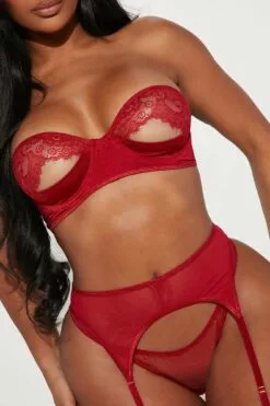 Fashion Nova Sneak Preview Lace Garter 3 Piece Set - Red 8 Fashion Nova Sneak Preview Lace Garter 3 Piece Set - Red -Fashion Nova Sales 12 07 22Studio1 CE AS 13 13 45 12 772115 Red 15653 JB