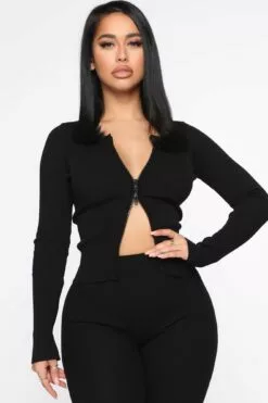 Fashion Nova Wrong Way Sweater Pant Set - Black 19 Fashion Nova Wrong Way Sweater Pant Set - Black -Fashion Nova Sales 12 12 19 Studio 3 RM JJ 11 17 18 20 22157 Black NT