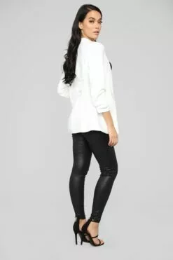 Fashion Nova The Celine Blazer - Ivory -Fashion Nova Sales 12 14 18 Studio 1 AB 13 19 27 JK18888Z Ivory 0238 AJ