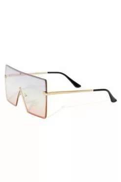 Fashion Nova You Wish You Could Sunglasses - Pink/combo -Fashion Nova Sales 12 19 22Studio7 TH CG 08 55 53 27 M21316APMC Pinkcombo 1959 ES